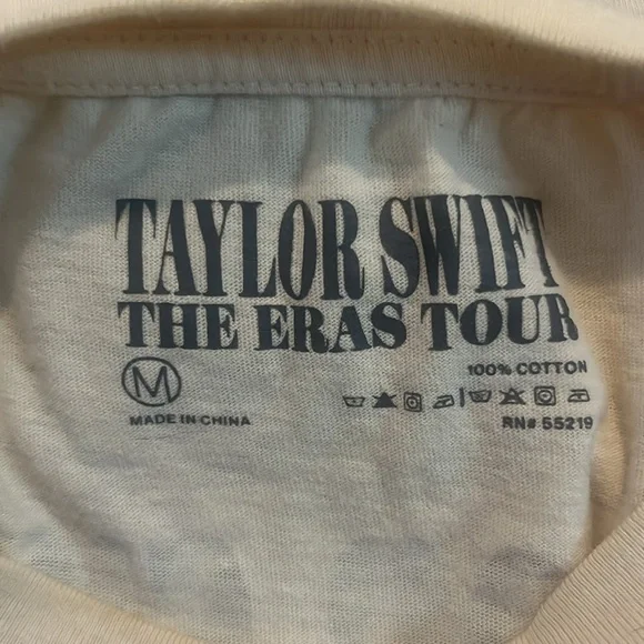 Taylor Swift Eras Tour Merch Concert Shirt - Picture 3 of 3